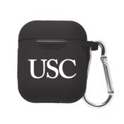 USC Trojans Black Academic Silicone AirPods Case Cover